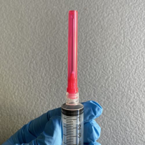 18g blunt tip needle