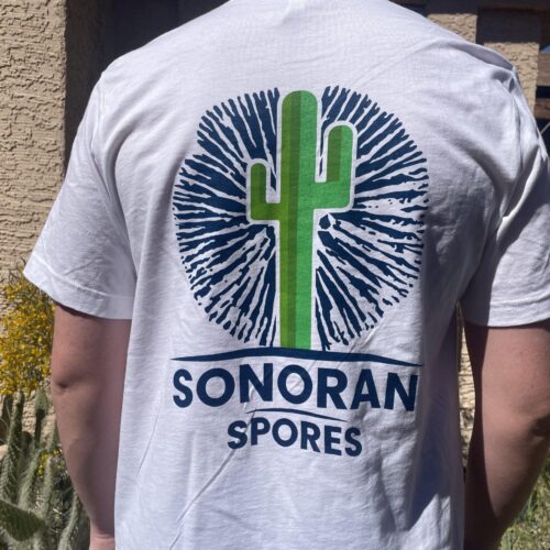 Sonoran Spores Logo Shirt Back