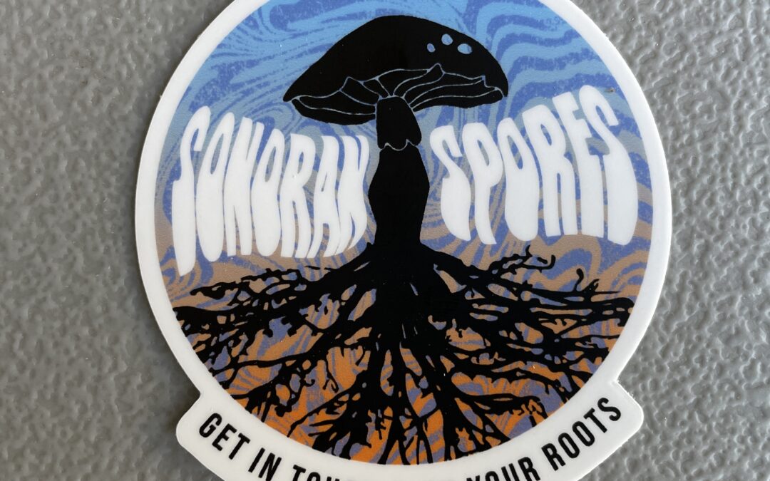 Get In Touch With Your Roots Sticker