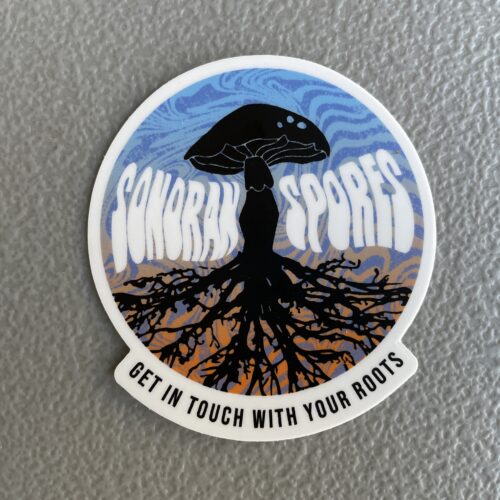 Get In Touch With Your Roots sticker