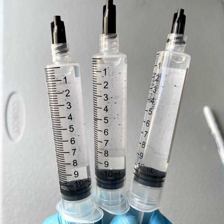 Blue Meanies spore syringe