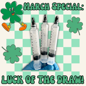 March Monthly Special: Luck of the Draw