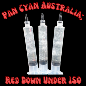 Pan Cyan "Australia; Red Down Under" ISO