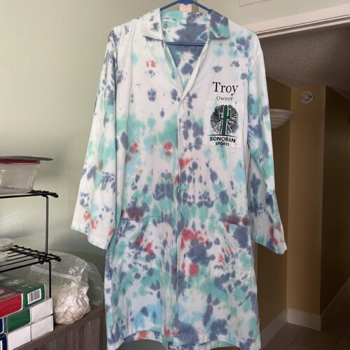 Tie Dye Lab Coat - EXAMPLE ONLY