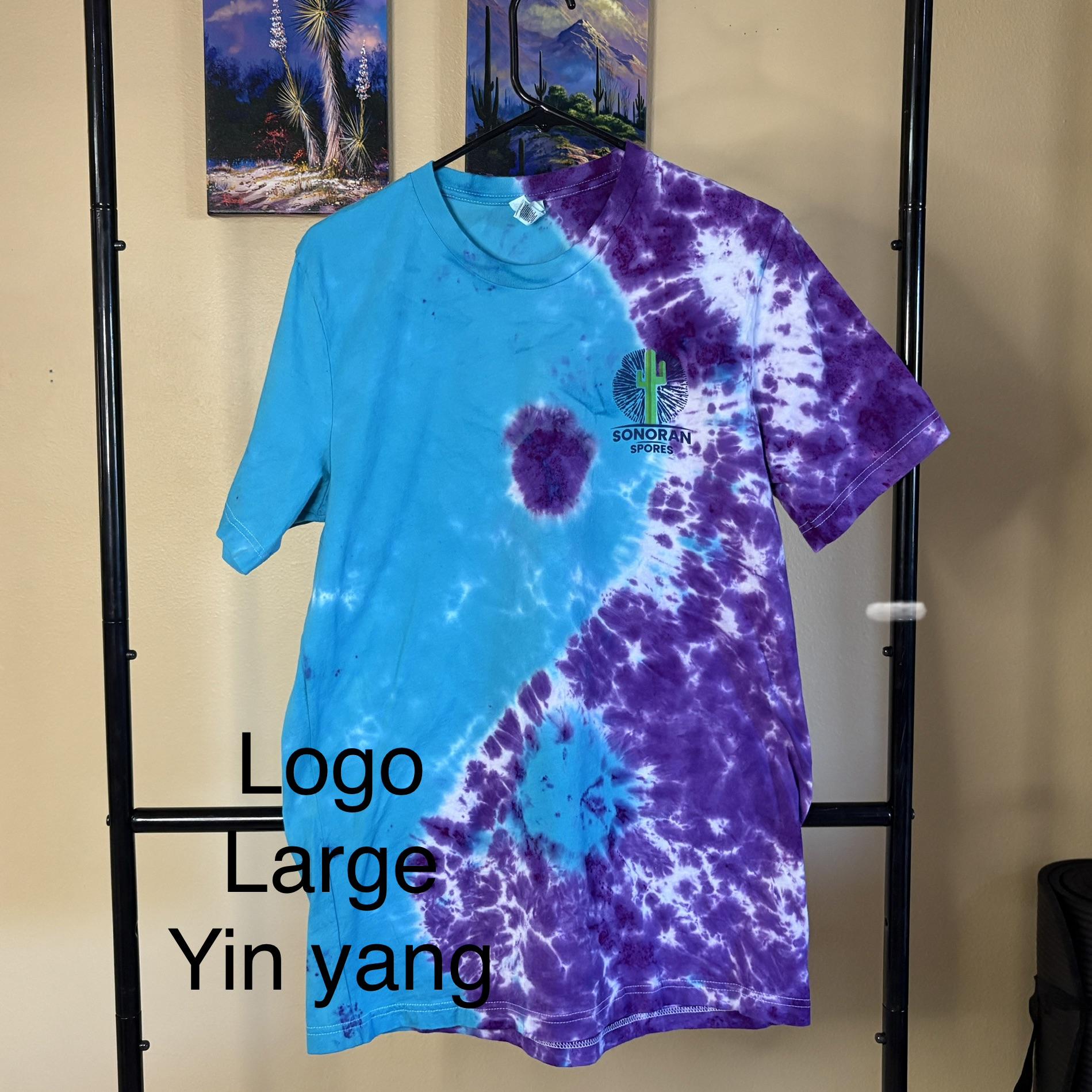 Logo T-Shirt, Size: Large, Design: Yin Yang