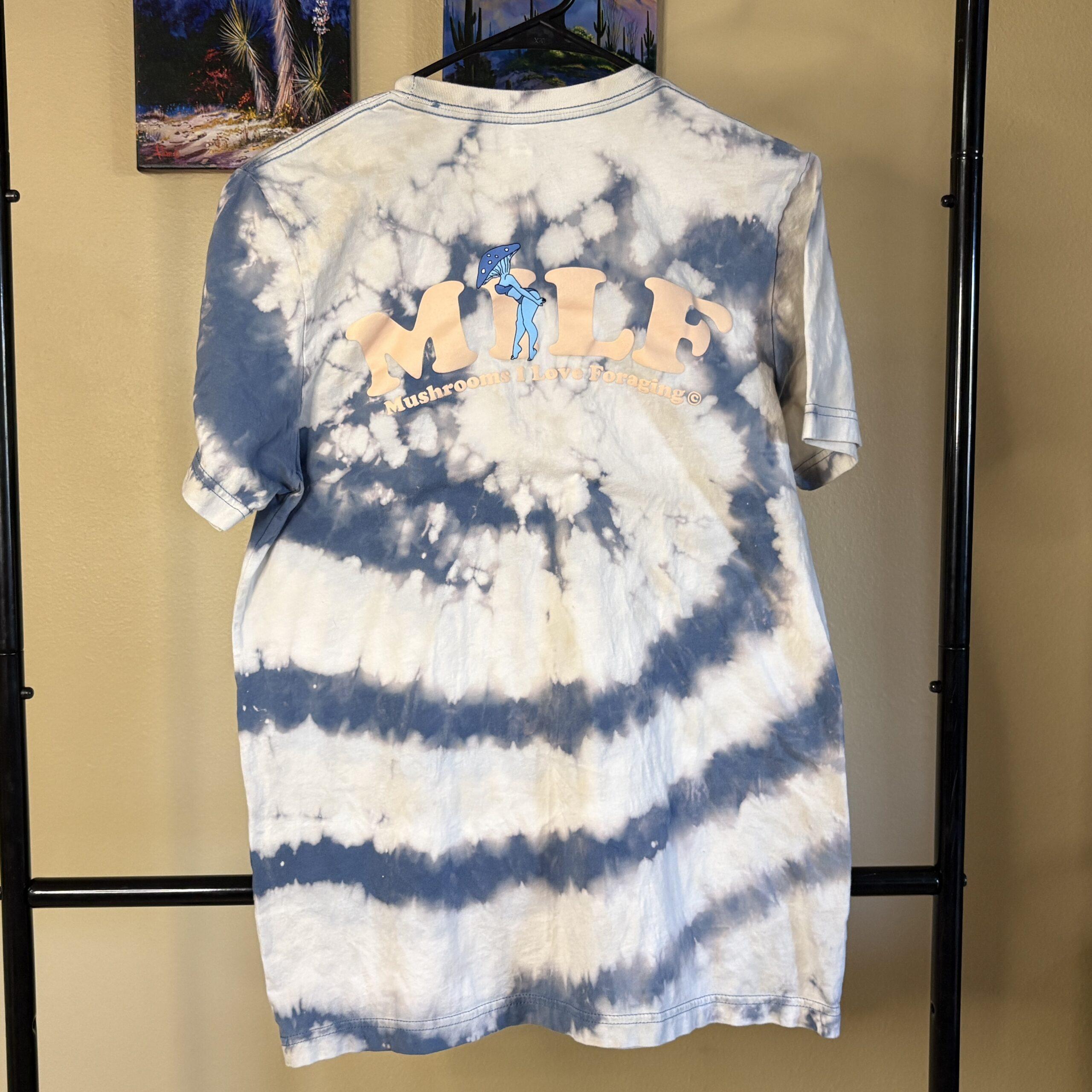 MILF T-Shirt, Size: Medium, Design: Swirl