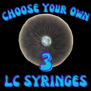 Choose Your Own 3 Liquid Culture Syringe Bundle